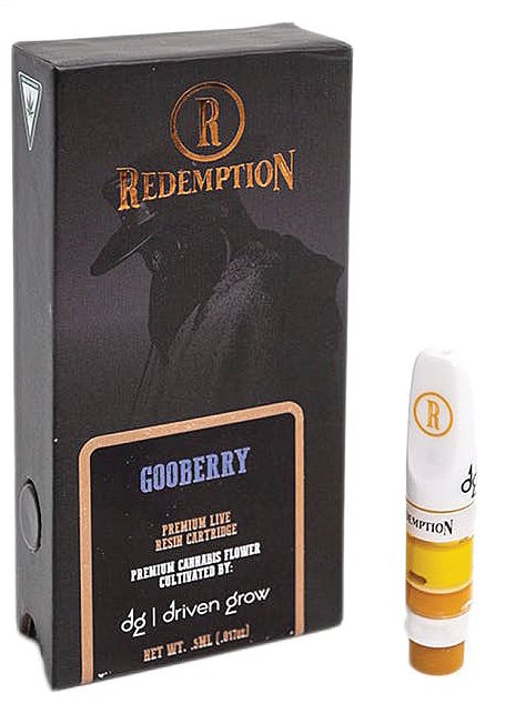 Redemption Cannabis — Goo Berry Vape Carts